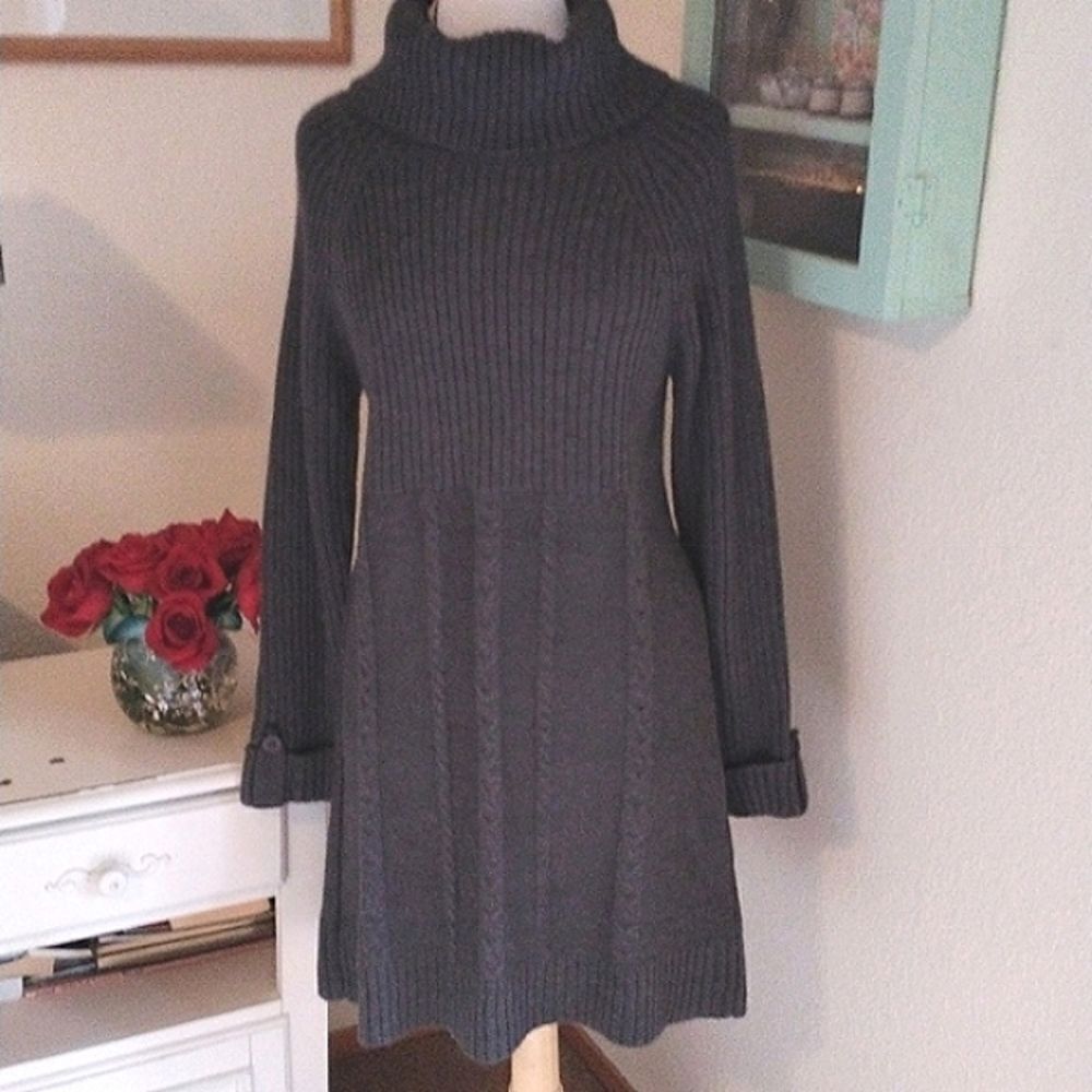 Gray Sweater Dress by K. Jordan